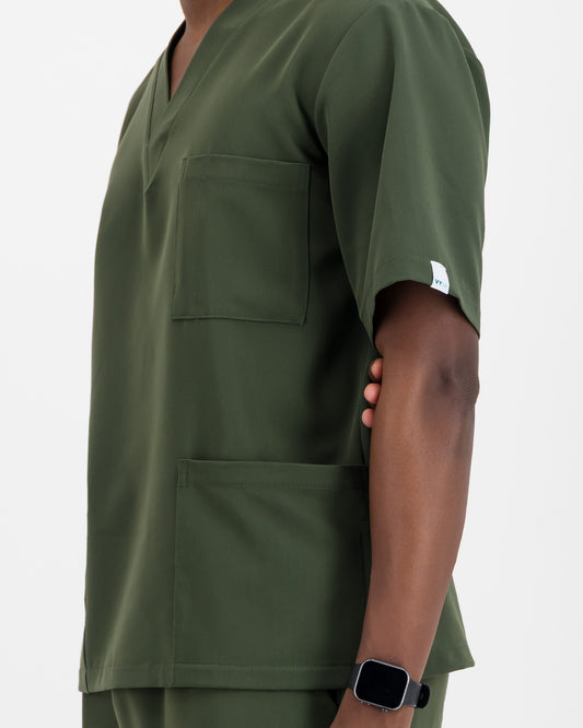 VYTA Core Mens Scrub Set - Olive