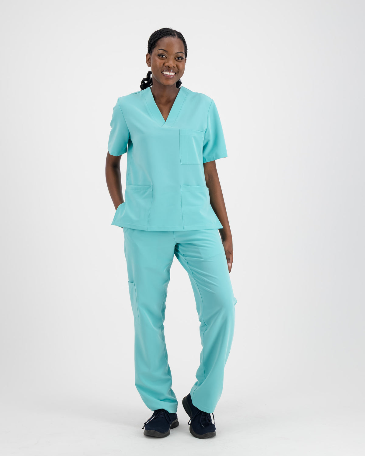 VYTA Core Womens Scrub Top - Mint