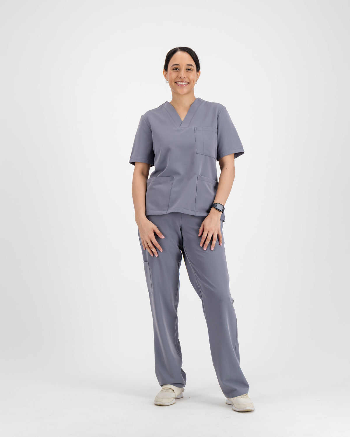 VYTA Core Womens Scrub Pants - Grey