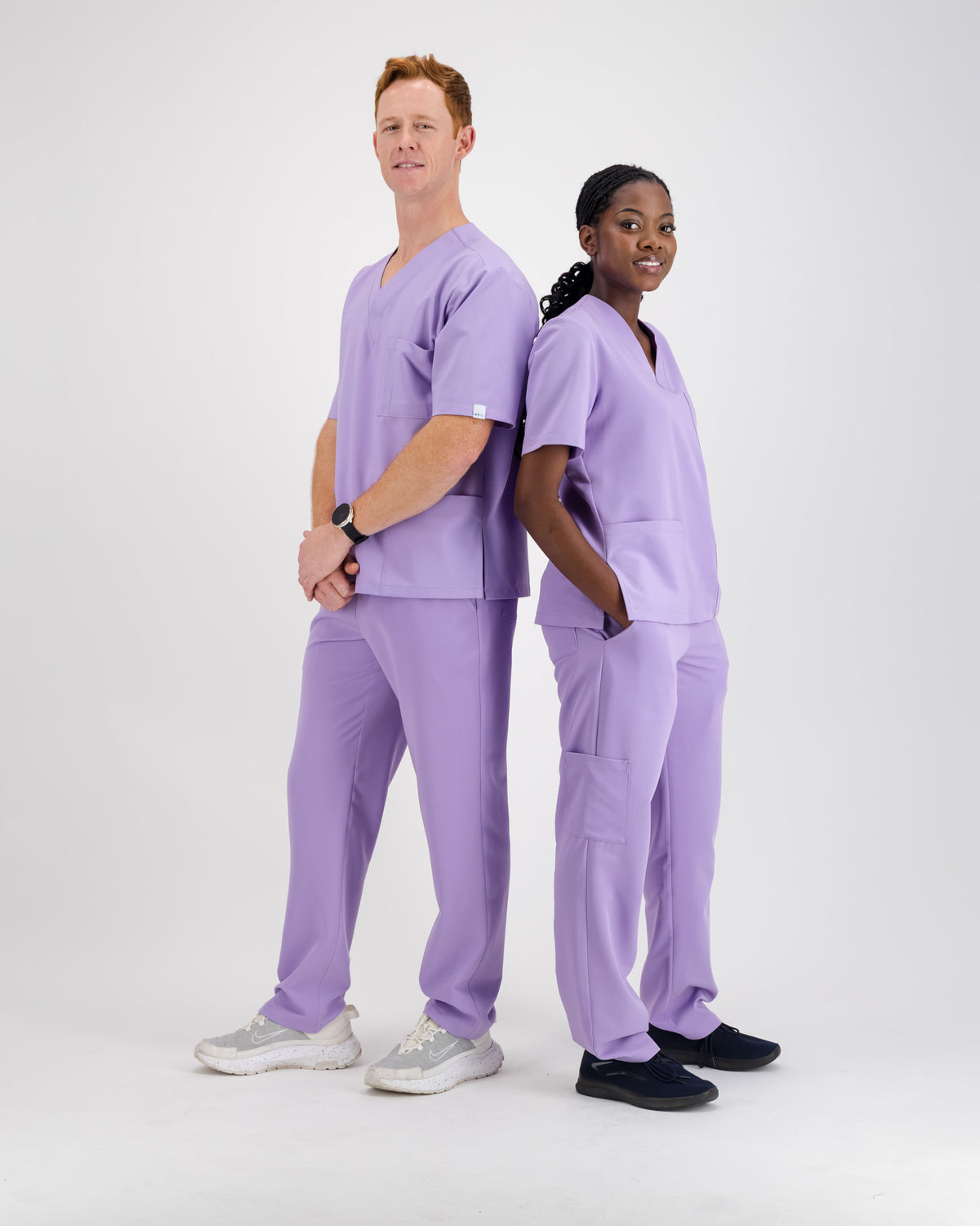 VYTA Core Womens Scrub Pants - Lilac