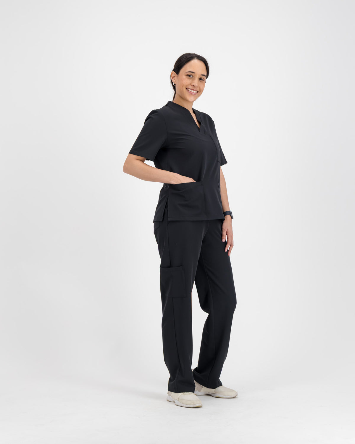 VYTA Core Womens Scrub Pants - Black