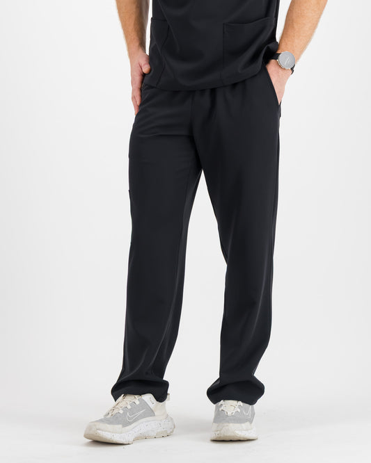 VYTA Core Mens Scrub Pants - Black