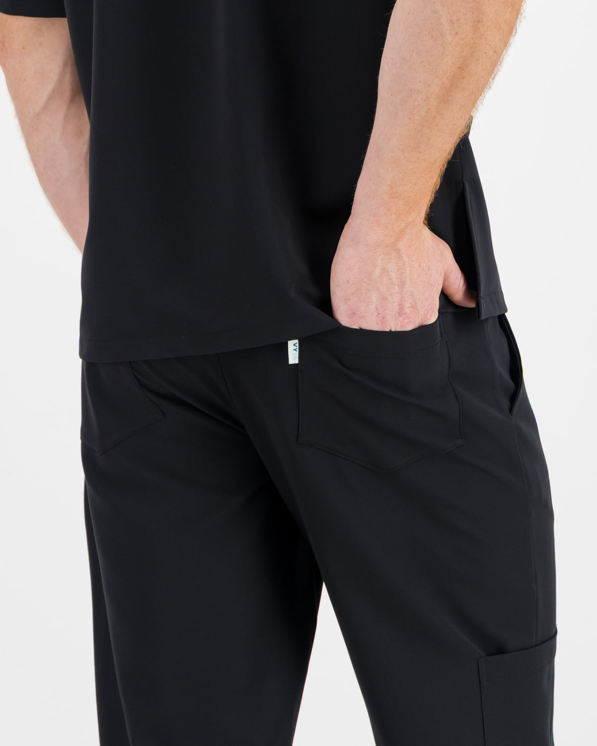 VYTA Core Mens Scrub Set - Black