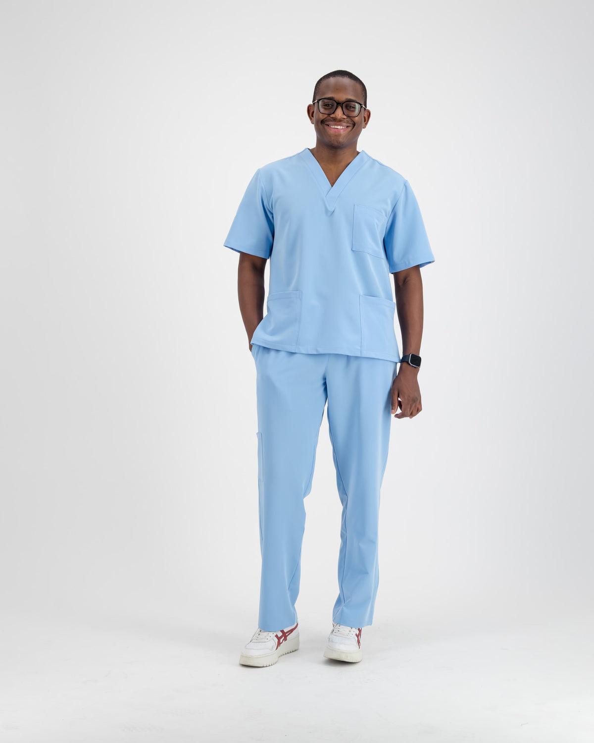 VYTA Core Mens Scrub Pants - Baby Blue