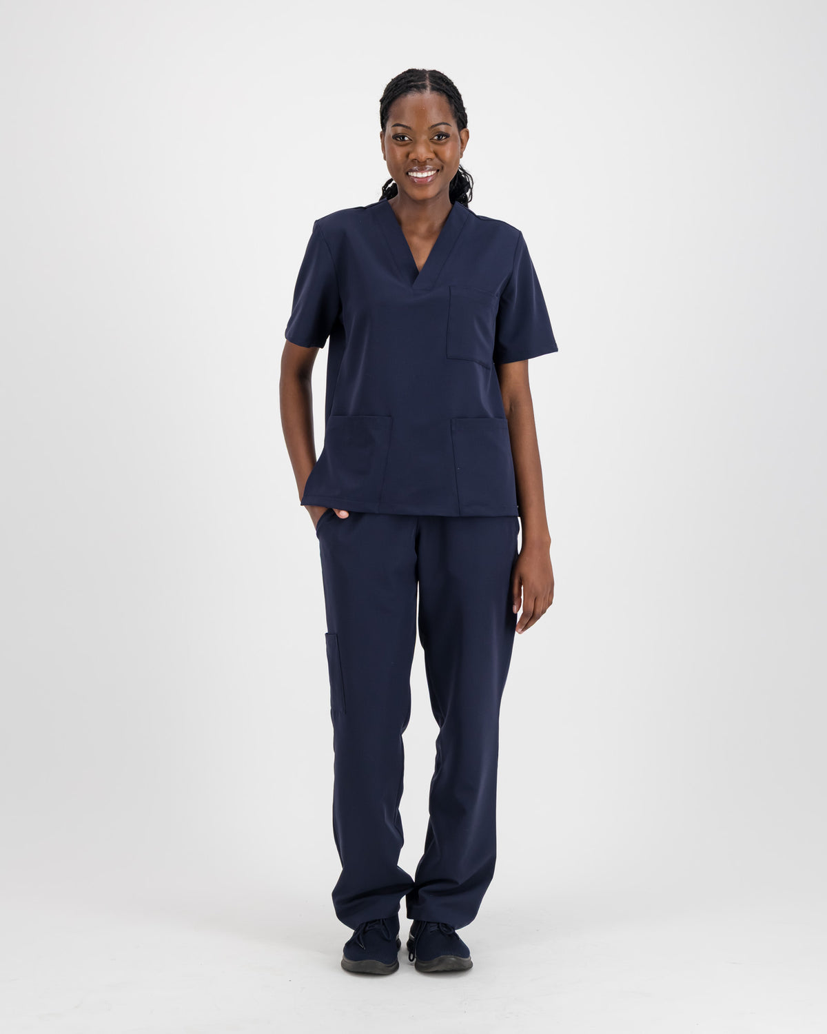 VYTA Core Womens Scrub Set - Navy