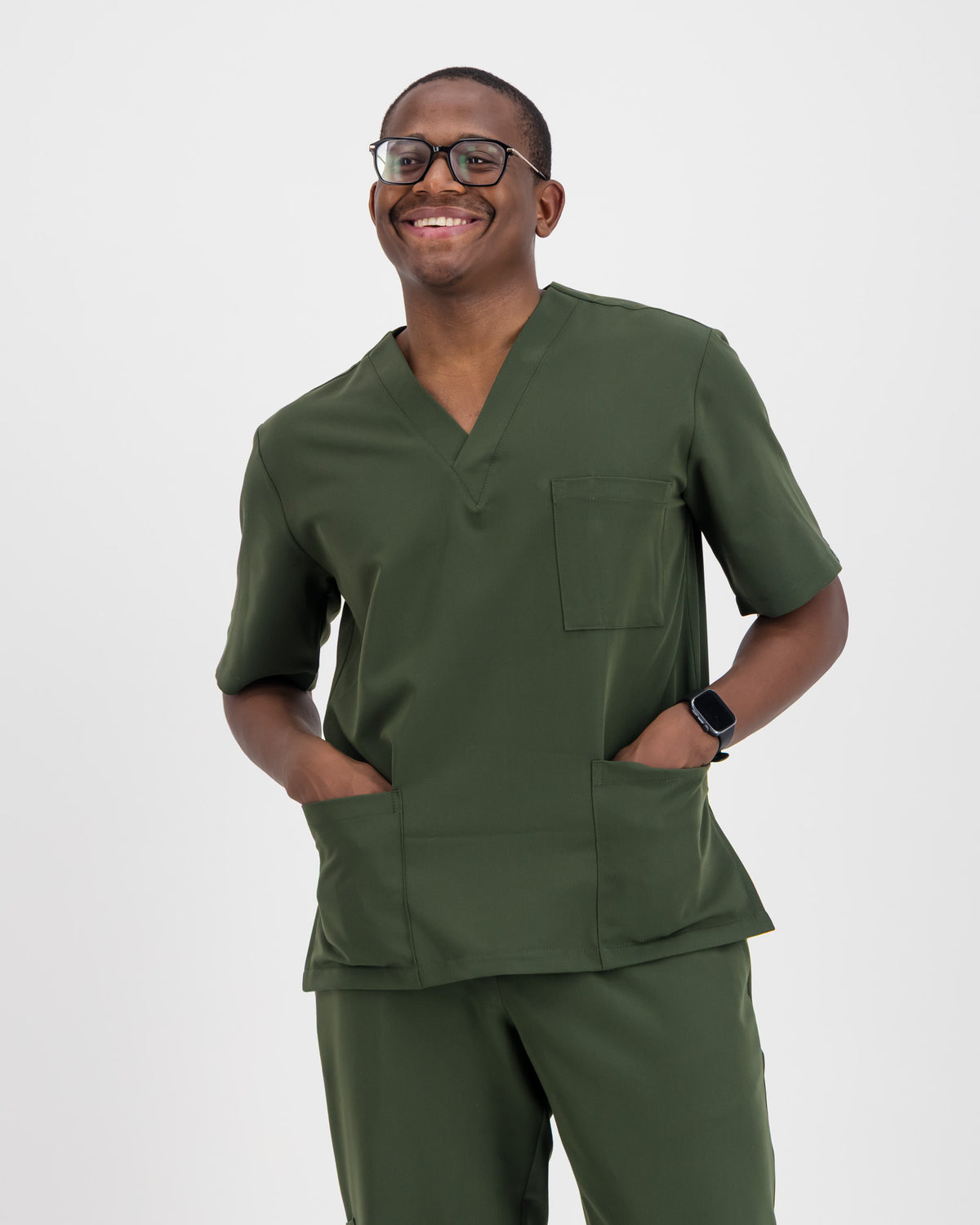 VYTA Core Mens Scrub Set - Olive