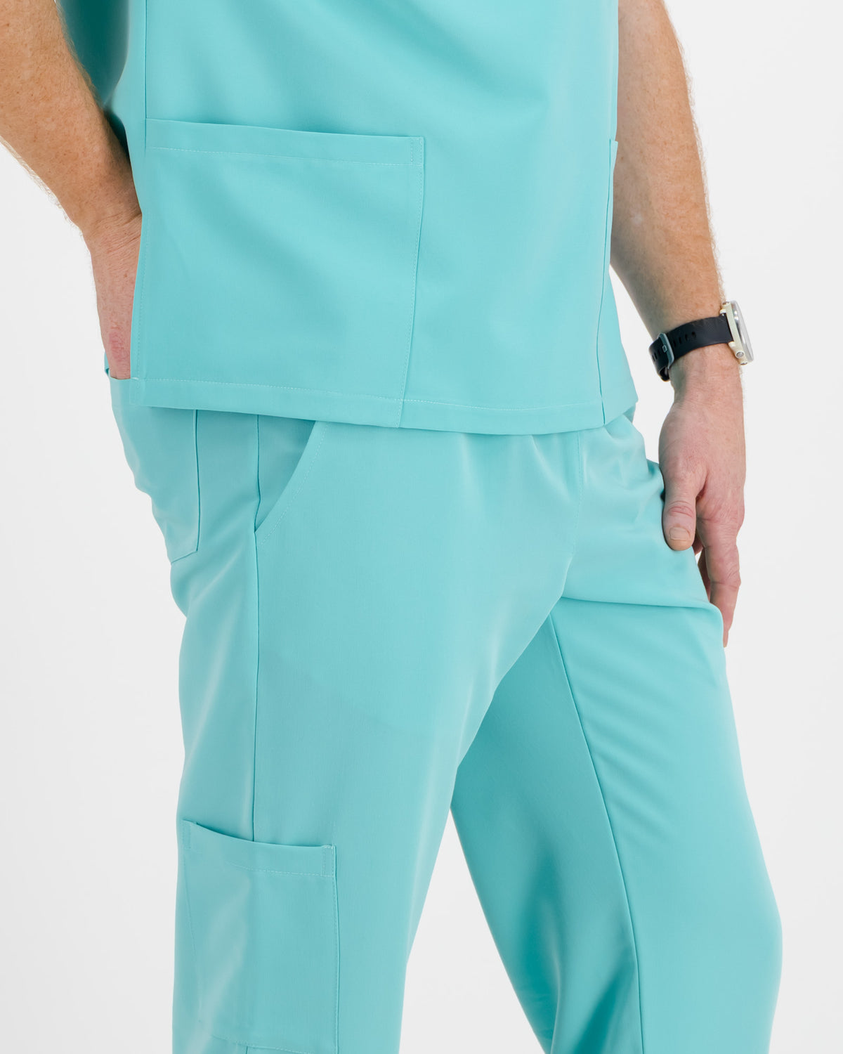VYTA Core Mens Scrub Set - Mint