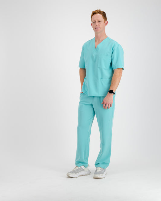 VYTA Core Mens Scrub Set - Mint