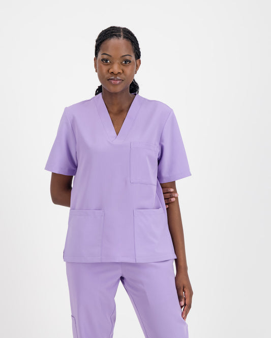 VYTA Core Womens Scrub Top - Lilac