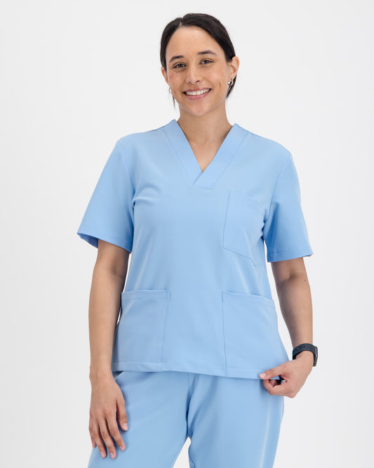 VYTA Core Womens Scrub Set - Baby Blue