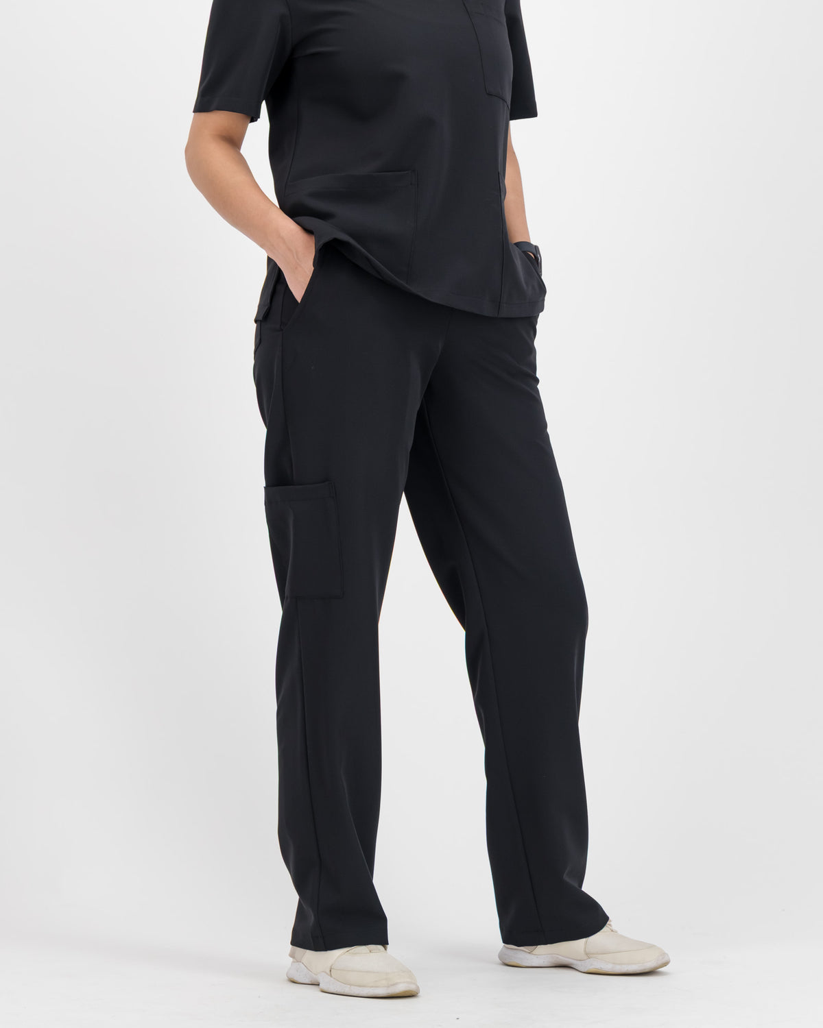 VYTA Core Womens Scrub Set - Black