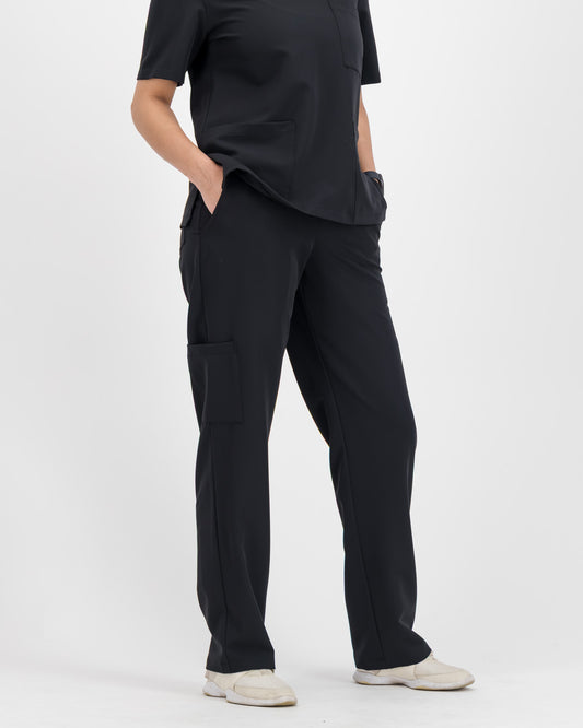 VYTA Core Womens Scrub Pants - Black
