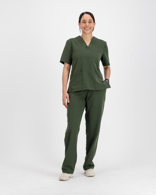 VYTA Core Womens Scrub Set - Olive